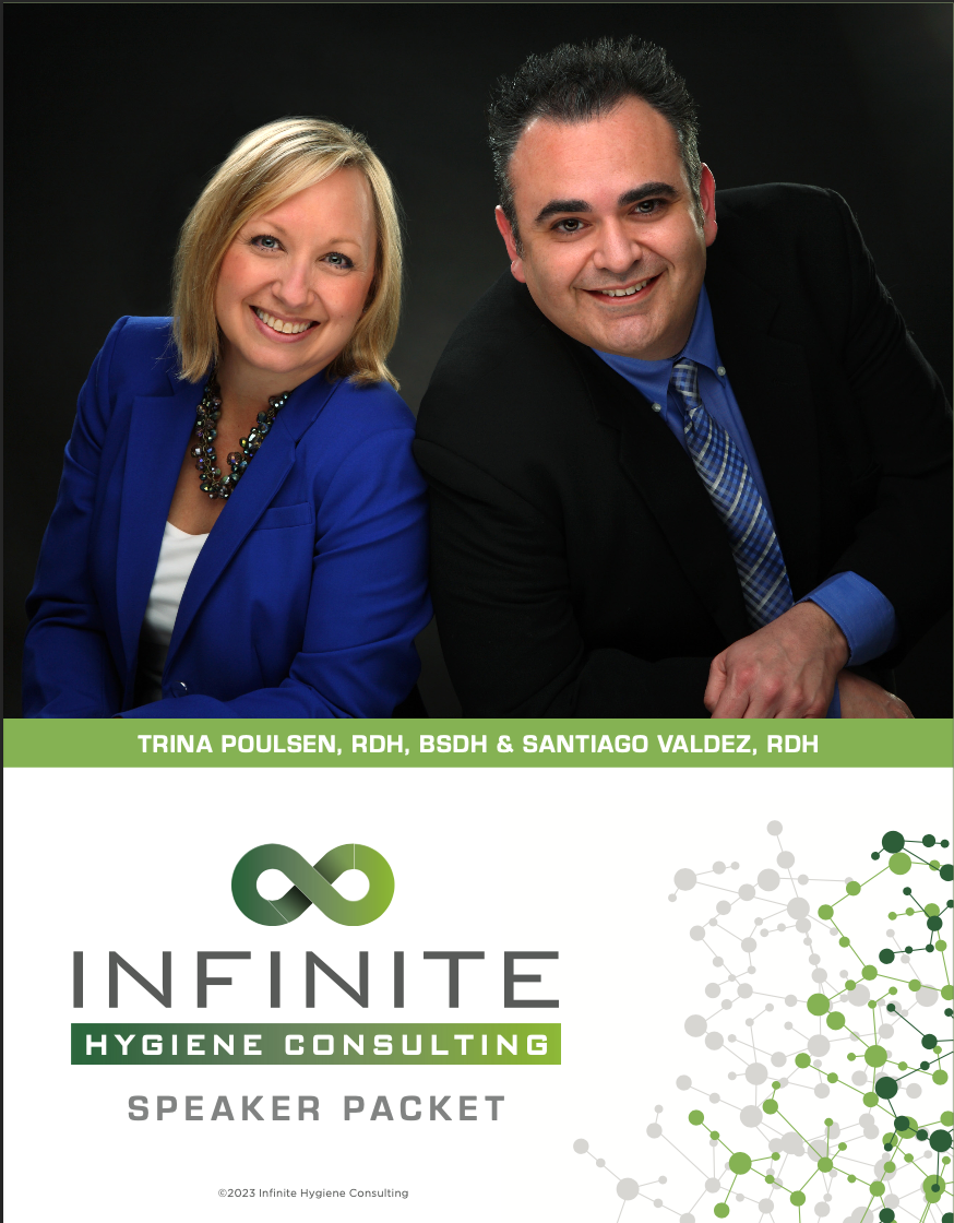 speaker packet cover for Trina Poulsen and Santiago Valdez.